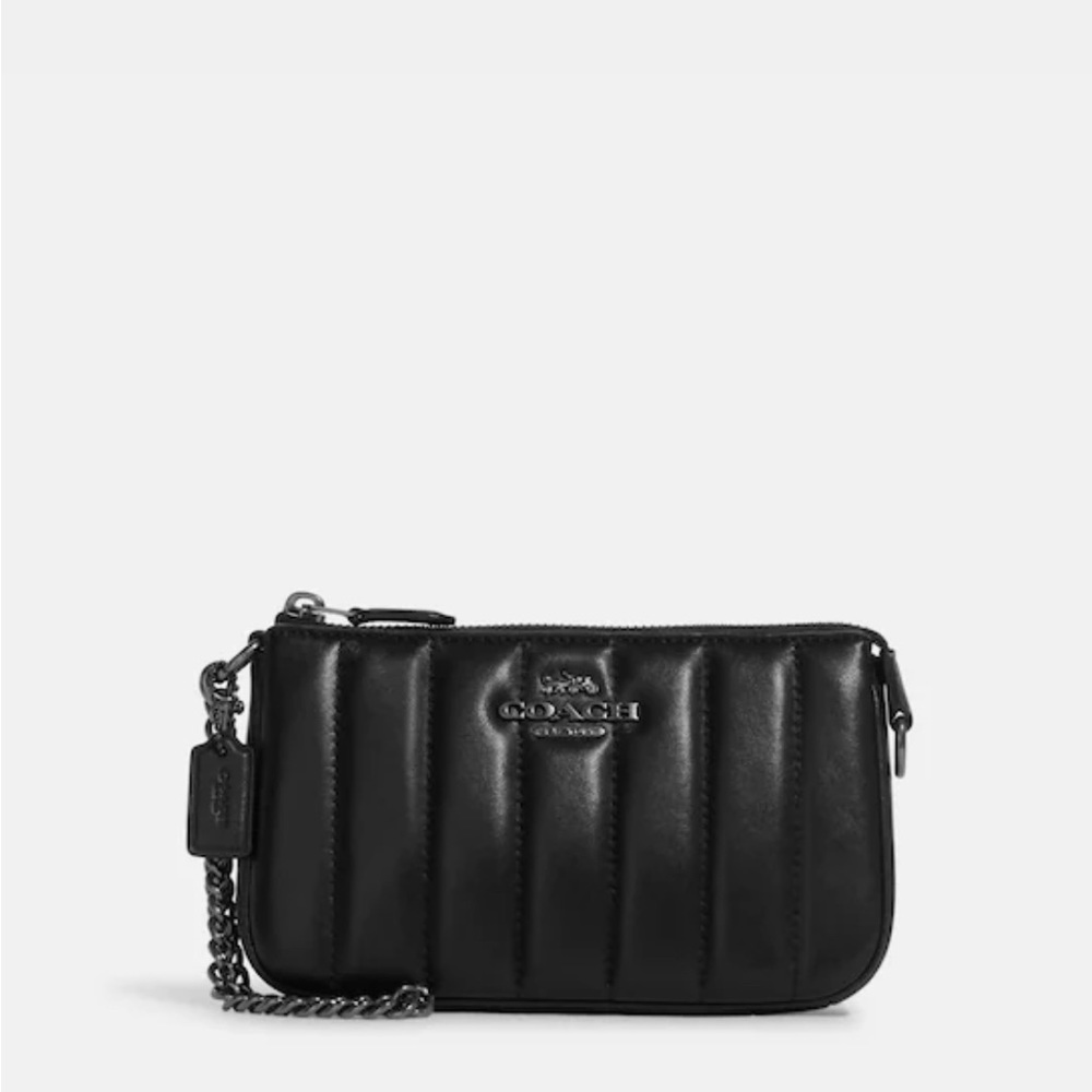Coach Nolita 19 Black with chain